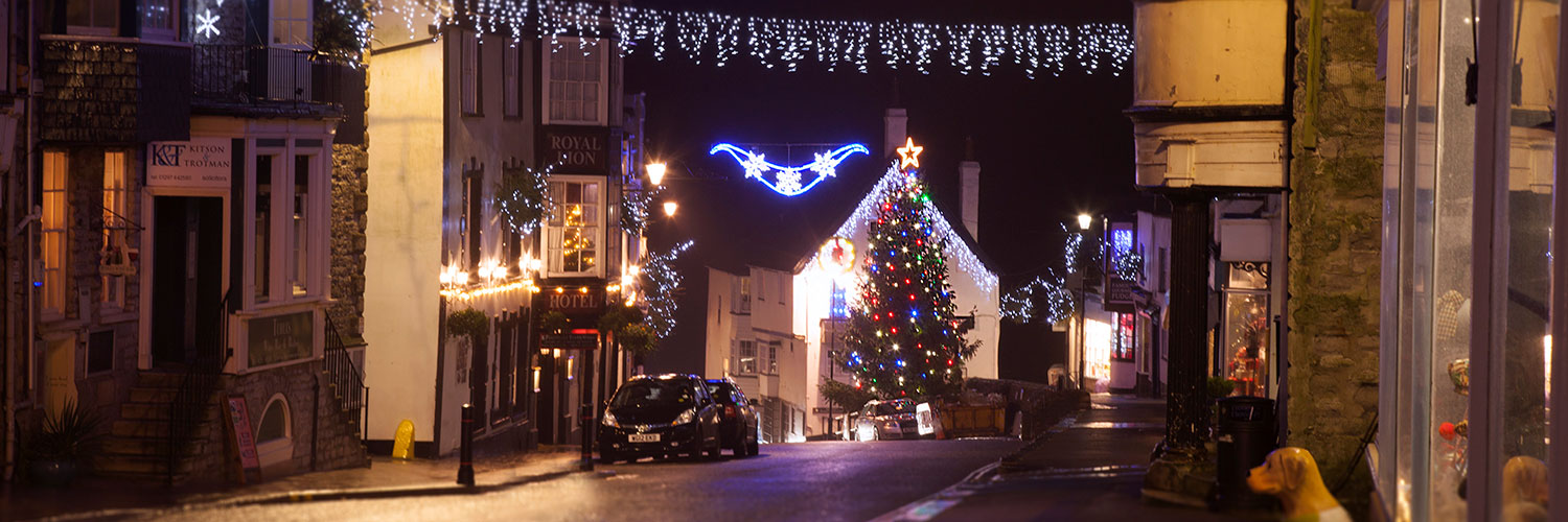 26 November Christmas lights' switchon Lyme Regis Town Council